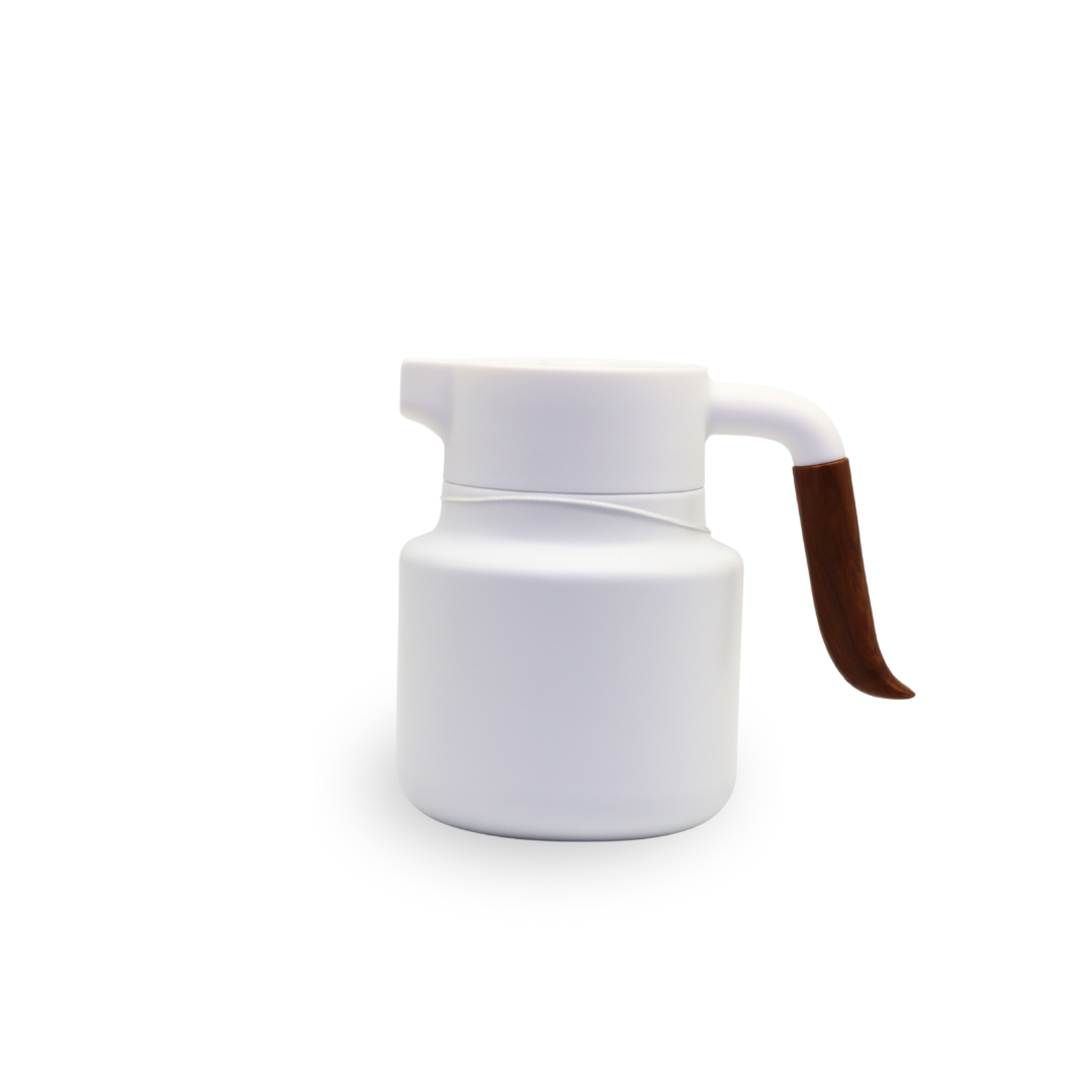 Thermos Flask Stainless Steel-White Color 1000ML - Palmyra Orders