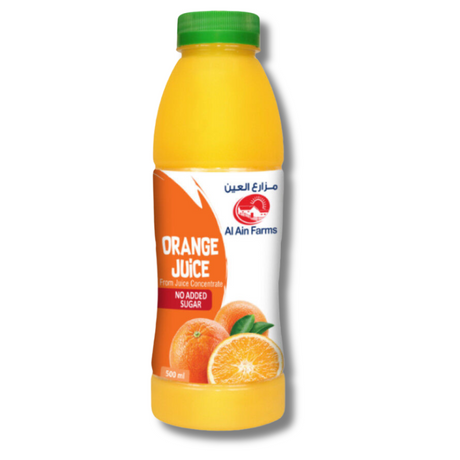 Al Ain Orange Juice 500ml - Palmyra Orders