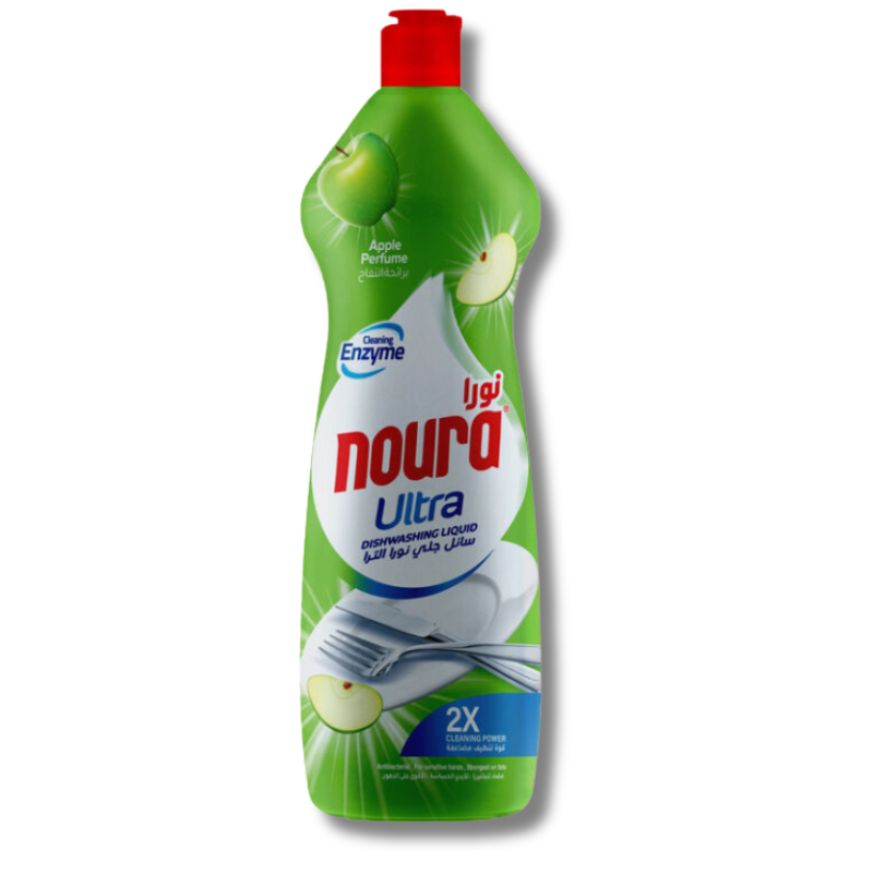 Noura Ultra Dishwashing Liquid Detergent Apple Perfume 800ml - Palmyra Orders