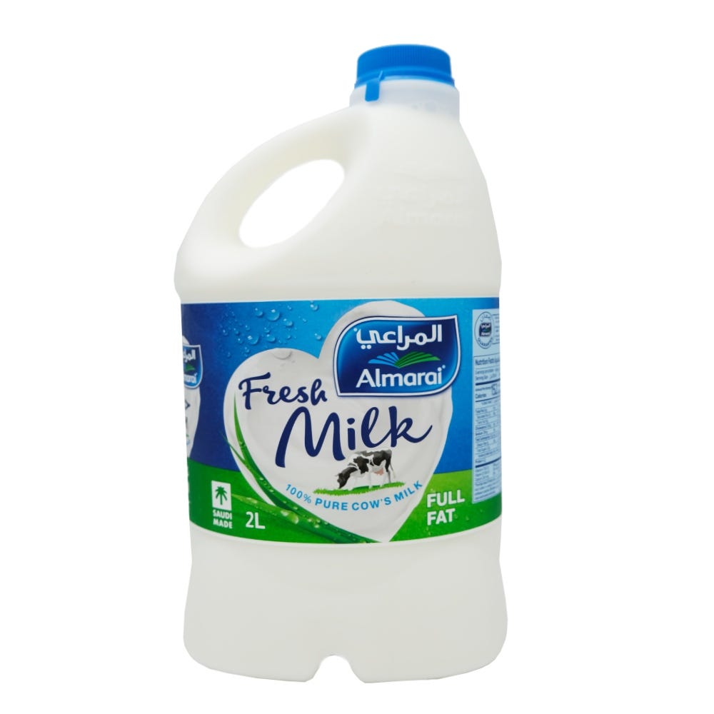 Almarai Fresh Milk Full Fat 2L - Palmyra Orders