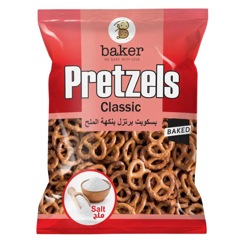 Baker Pretzels Salt 270g - Palmyra Orders