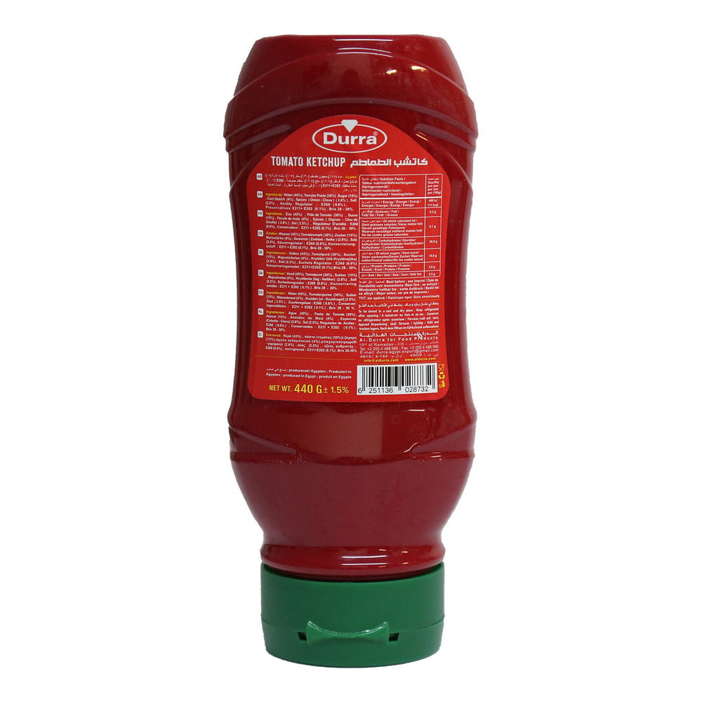 Durra Tomato Ketchup Squeezy 410g - Palmyra Orders