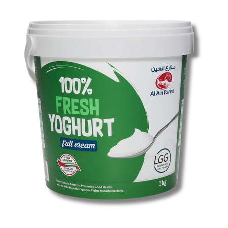Al Ain Fresh Yoghurt Full Cream 1kg - Palmyra Orders