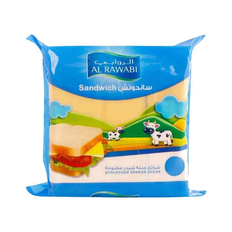 Al Rawabi Sandwich Slice Cheese 200g - Palmyra Orders