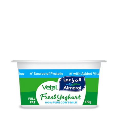 Almarai Full Fat Fresh Yoghurt 170g - Palmyra Orders