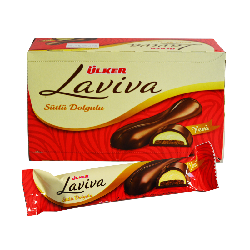 Ulker Laviva White Chocolate 24 x 35g - Palmyra Orders