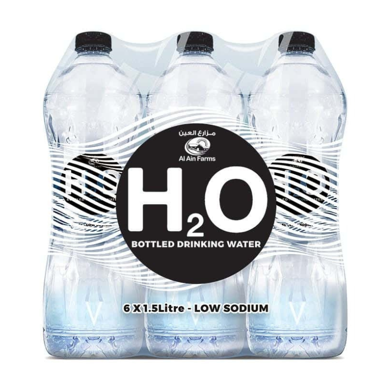 Al Ain Farms H2O Low Sodium Drinking Water 1Litre - Palmyra Orders
