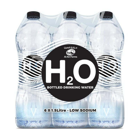 Al Ain Farms H2O Low Sodium Drinking Water 1Litre - Palmyra Orders