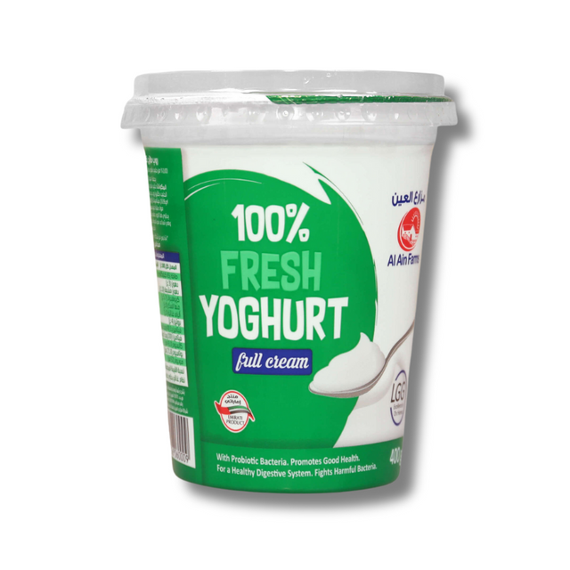 Al Ain Fresh Yoghurt Full Cream 400g - Palmyra Orders