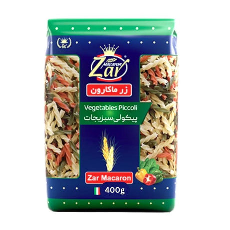 Fusilli Vegetable Pasta – Zar Macaron (400g) - Palmyra Orders