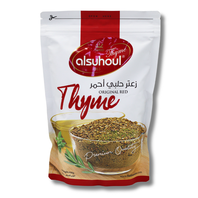 Alsuhoul Original Red thyme ( Zaatar) 400 g - Palmyra Orders