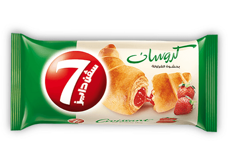 7days croissant strawberry filling 55g - Palmyra Orders