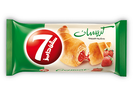 7days croissant strawberry filling 55g - Palmyra Orders