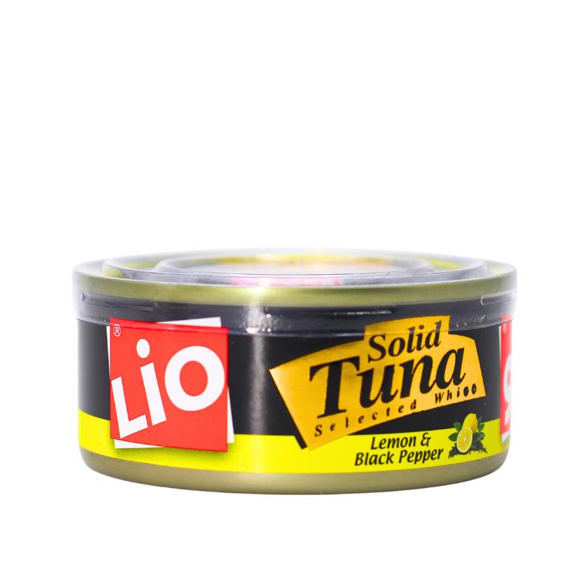 Lio Solid Tuna Lemon & Black Pepper - 160g - Palmyra Orders