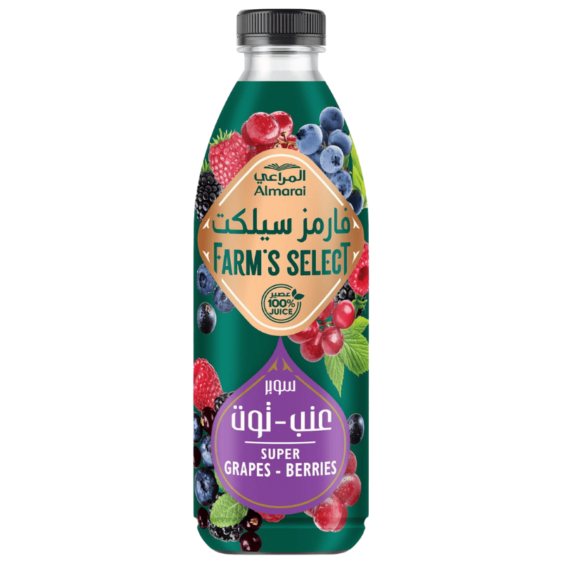 Almarai Farm’s Select Super Grapes & Berries Juice 1L - Palmyra Orders