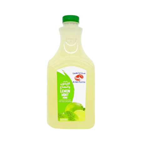 Al Ain Farms Lemon & Mint Juice - 1.5L | Refreshing Citrus,Lemon and mint juice UAE.