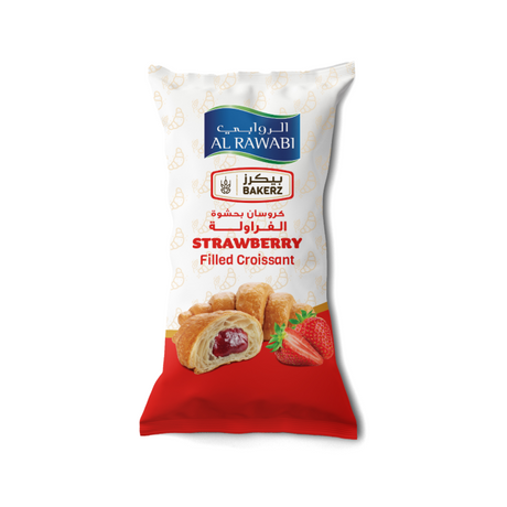 Al Rawabi Strawberry Filled Croissant - 55g snack,Dubai,Ajman,UAE