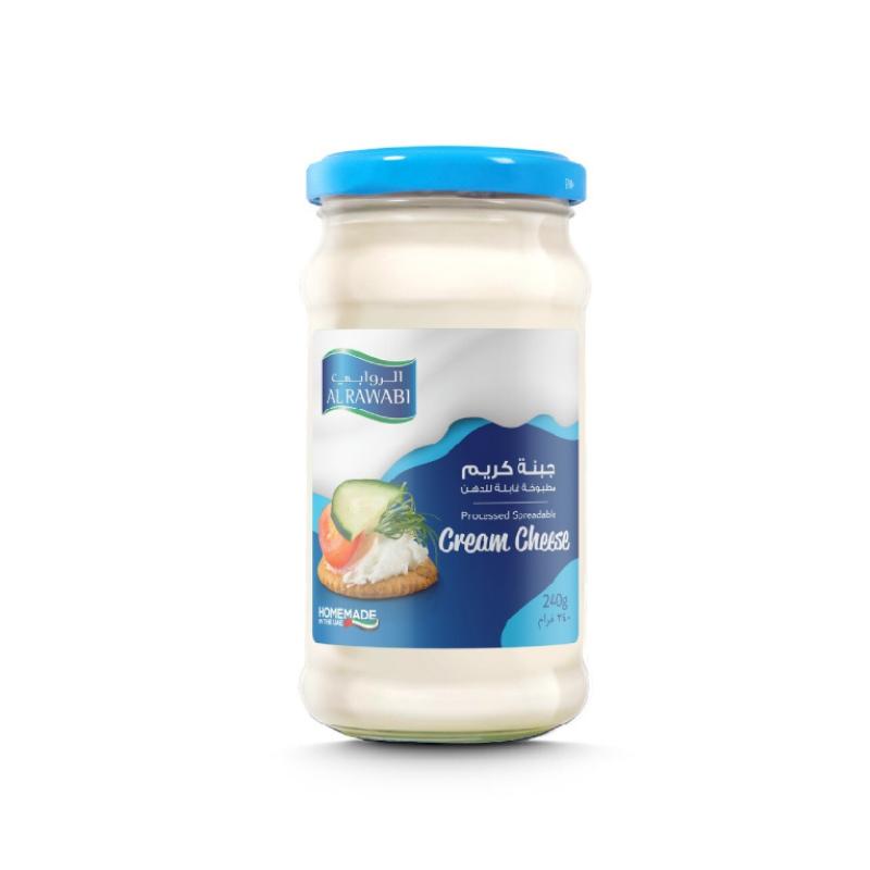 Al Rawabi Spreadable Cream Cheese Full Fat - 240g - Palmyra Orders