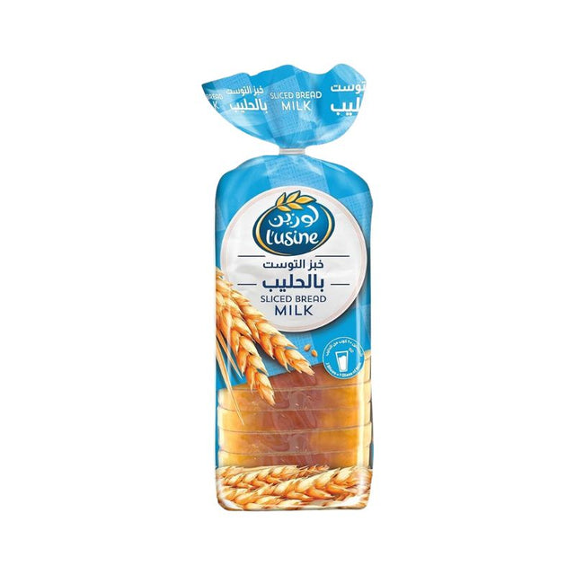 sandwich-milk-bread,Almarai L'usine Sliced Bread Milk,600g,UAE.