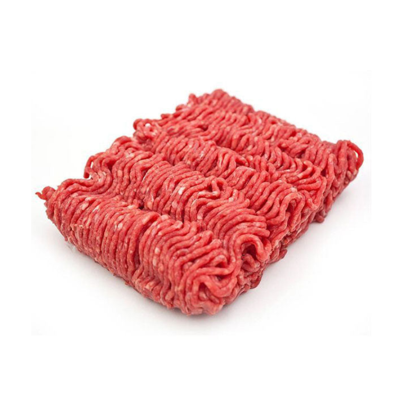 Close Up Of Dutch Veal Minced Meat, 500g, For Sambusak, Ajman UAE.