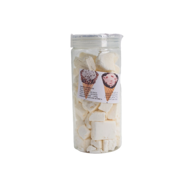 Freeze Dried Ice Cream Milk Flavored 100g,uae free delivery