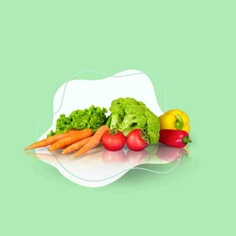 Bundles Of Fresh Vegetables At Palmyra Orders Ajman.