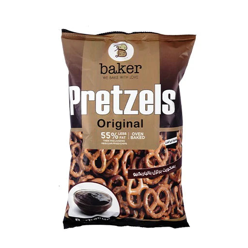 Baker Pretzels Barbecue Flavor-270g - Palmyra Orders