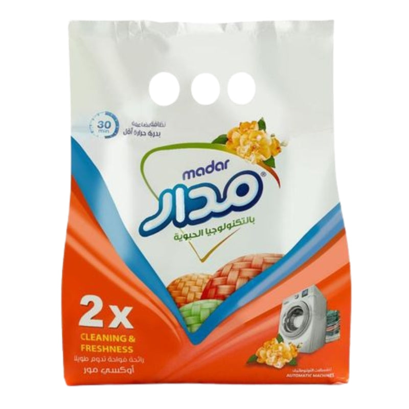 Madar Automatic Washing Powder Summer Flowers - 1.5kg Refreshing Clothes, uae