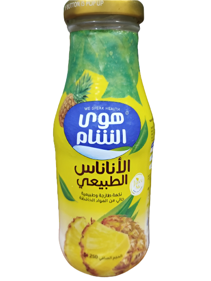 Hawa Al Sham Natural Pineapple Drink 250ml - Palmyra Orders