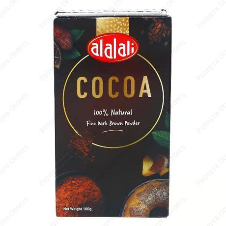 Al Alali Cocoa Fine Dark Brown Powder 100g - Palmyra Orders