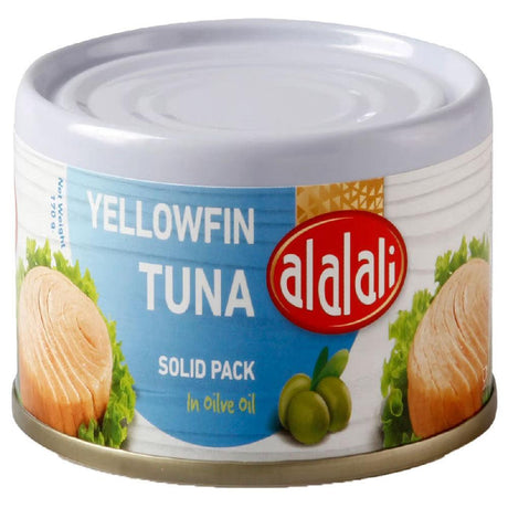 Al Alali Yellowfin Tuna Solid Pack In Olive Oil 170g - Palmyra Orders