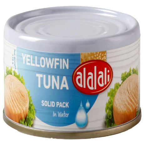 Al Alali Yellowfin Tuna Solid Pack In Water 170g - Palmyra Orders