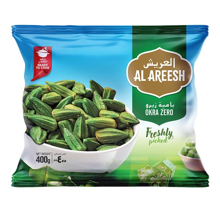 Al Areesh Okra Zero 400 g - Palmyra Orders