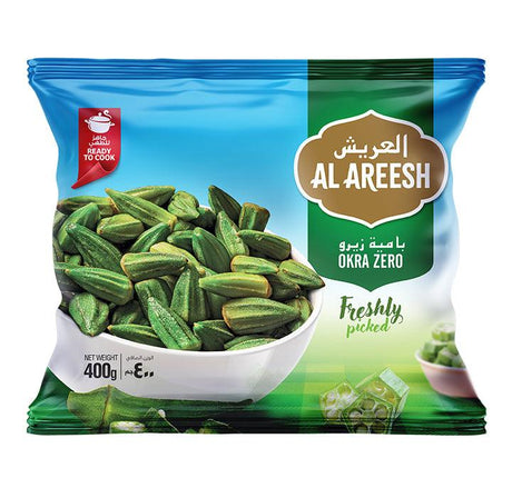 Al Areesh Okra Zero 400 g - Palmyra Orders