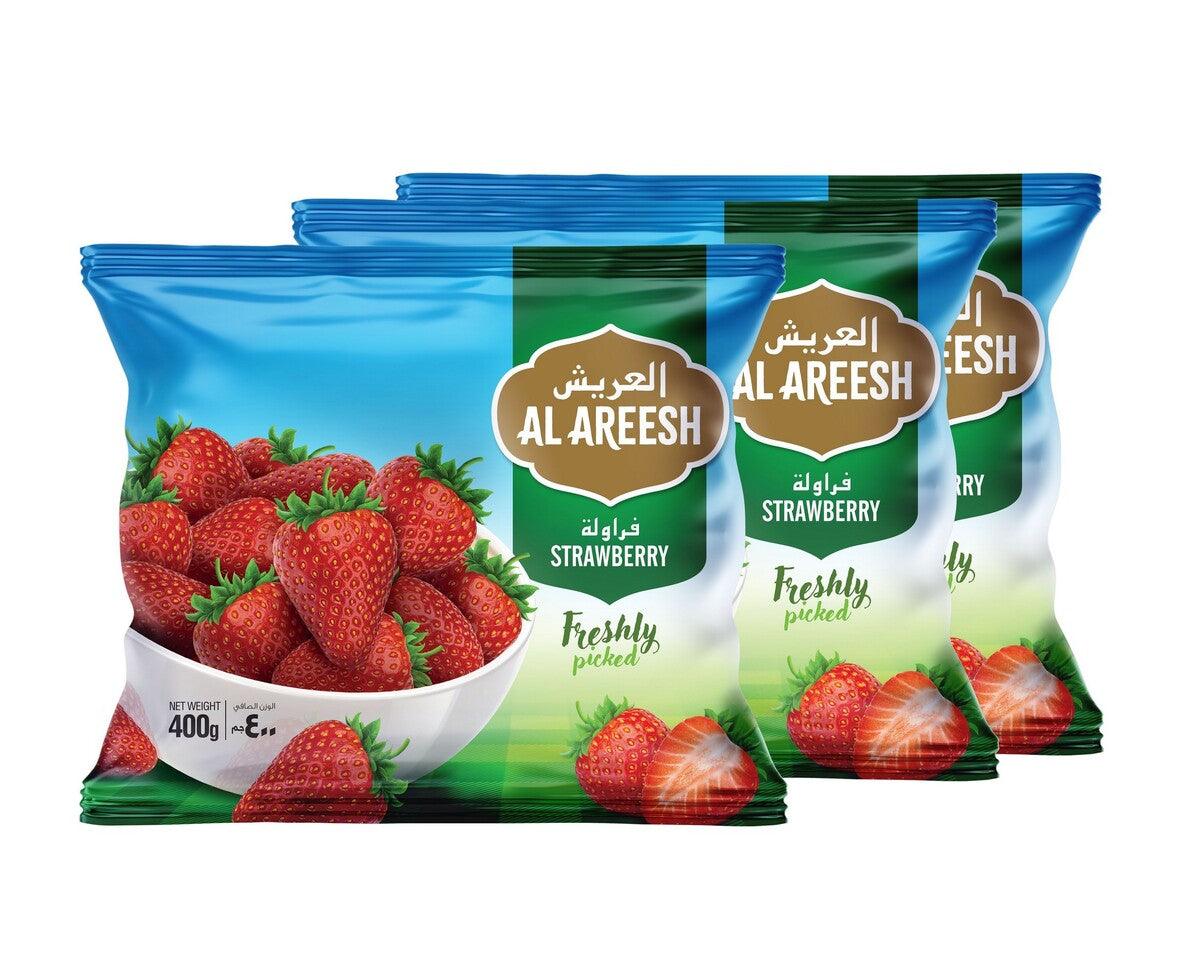 Al Areesh Strawberry 400 g - Palmyra Orders