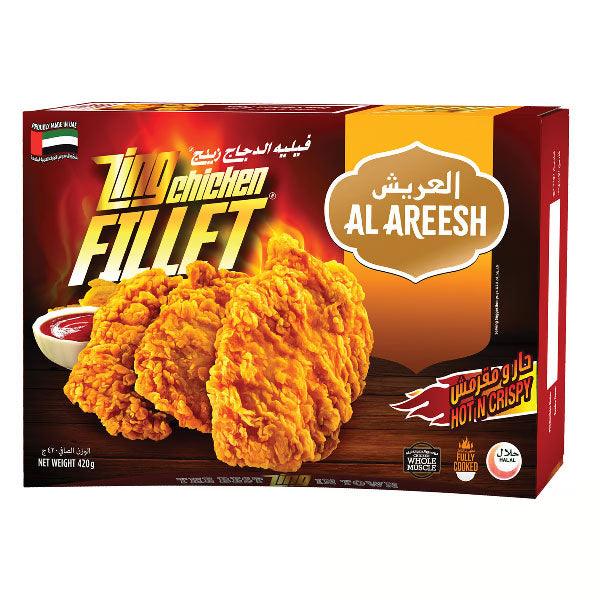 Al Areesh Zing Chicken Fillet 420g - Palmyra Orders