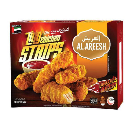 Al Areesh Zing Chicken Strips 420g - Palmyra Orders
