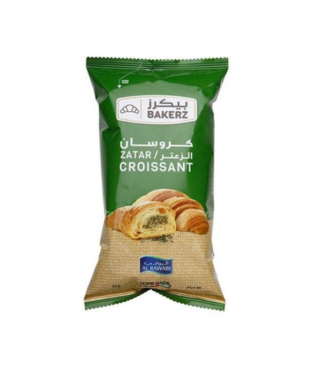 Al Rawabi Bakerz Zaatar Filled Croissant - 55g - Palmyra Orders