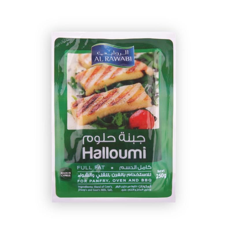 Al Rawabi Halloumi Cheese Full Fat - 250g - Palmyra Orders
