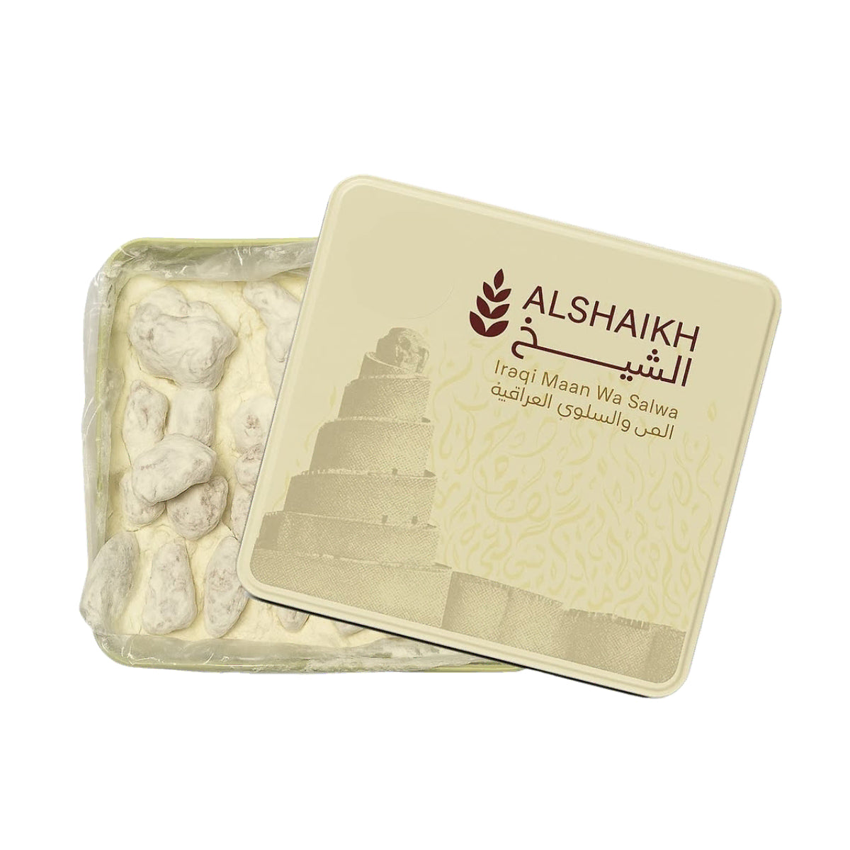 Al Sheikh Mann Wa Salwa Mix, 500g, a delightful Middle Eastern sweet made with a perfect blend of premium ingredients in UAE.