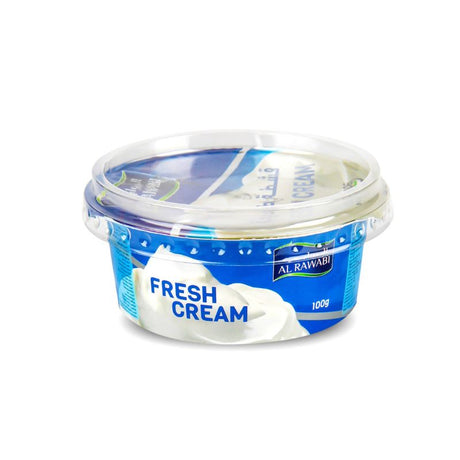 Al Rawabi Fresh Cream - 100g – Premium Fresh Cream,uae