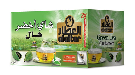 Alattar Green Tea Cardamom  20 bag - Palmyra Orders