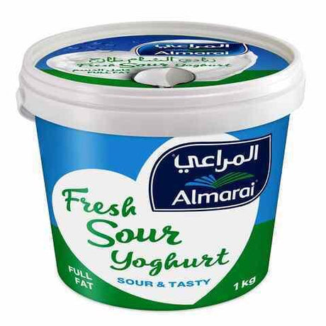 Almarai Full Cream Fresh Sour Yoghurt 1kg - Palmyra Orders