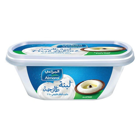 Almarai Premium Labneh Turkish Style Full Fat-400g – Creamy, tangy, and perfect for spreading or dipping.