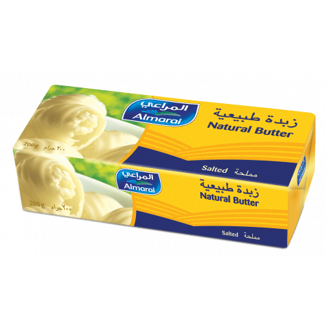 Almarai Salted Natural Butter 200g - Palmyra Orders