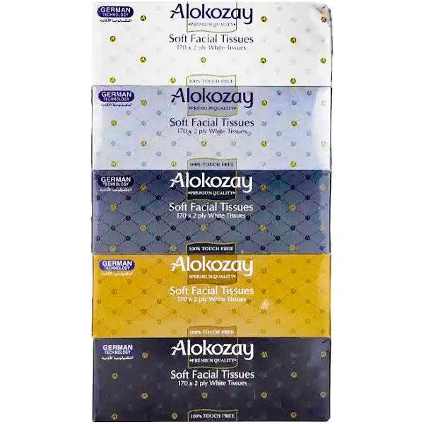 Alokozay Soft Facial Tissue 5pcs - Palmyra Orders