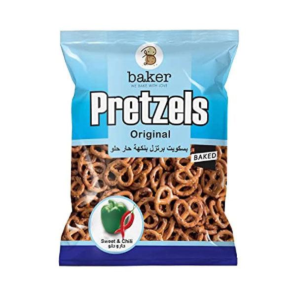 Baker Pretzels Original Sweet Chili 45g - Palmyra Orders