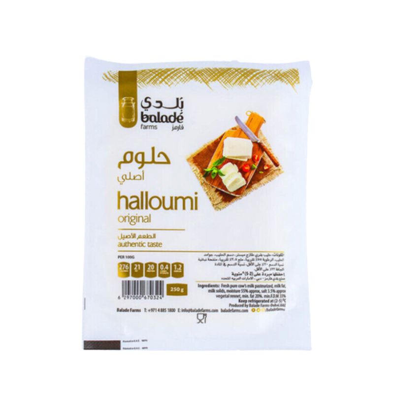 Balade Farms Halloumi Original Cheese-250g - Palmyra Orders