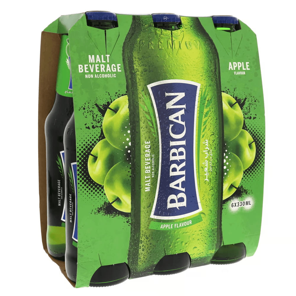 Barbican Apple Non Alcoholic Malt Beverage 6x330ml - Palmyra Orders