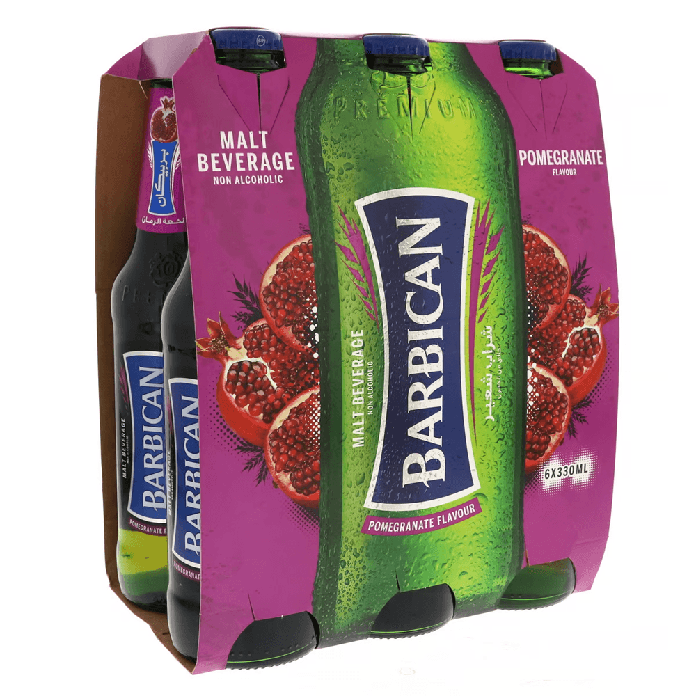 Barbican Pomegranate Non Alcoholic Malt Beverage 6x330ml - Palmyra Orders